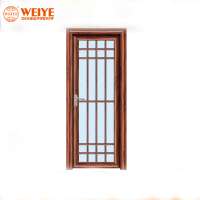 Cambodia Finish wooden swing aluminium interior door  aluminum door