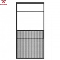 Wintong Aluminium Vertical Sliding Window with 304 SS Strength Fly Screen